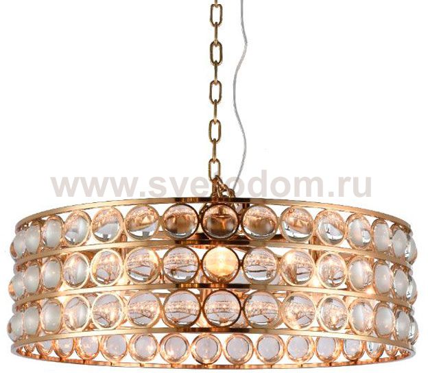 Люстра Cloyd VALENT C8 / D65 см - золото (арт.10297)