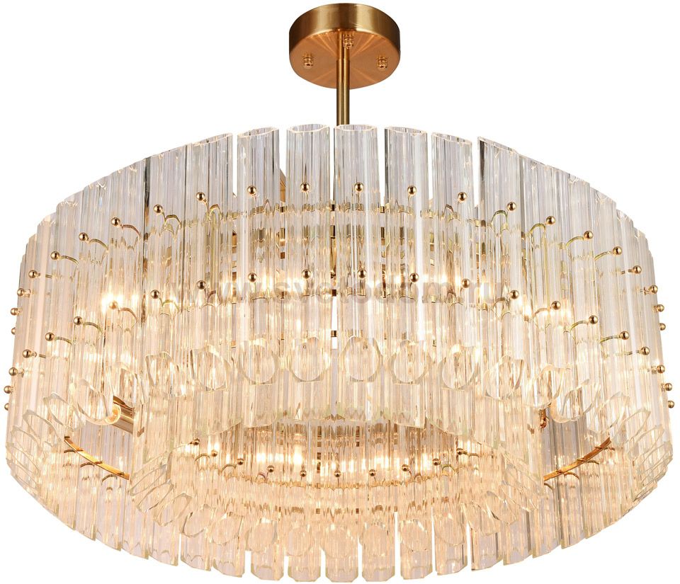 Люстра Cloyd COLLEGIUM C12 / D80 см - золото (арт.10330)