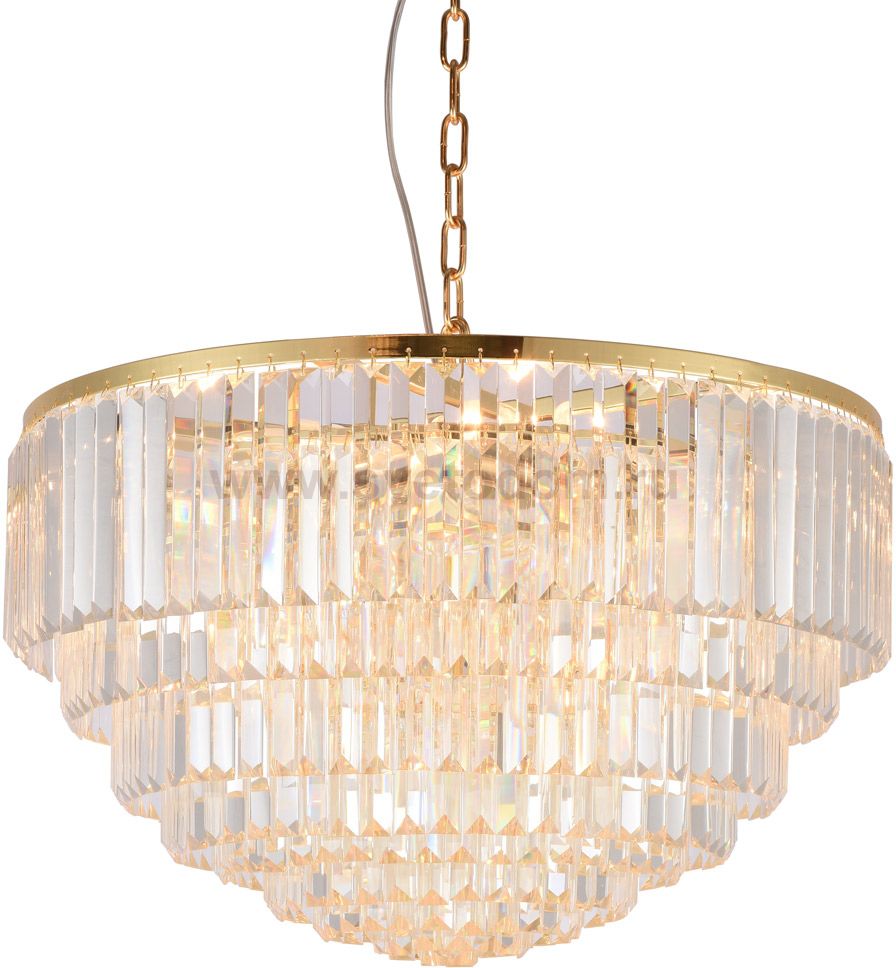 Люстра Cloyd ORDINAL-B C9 / D60 см - золото (арт.10331)