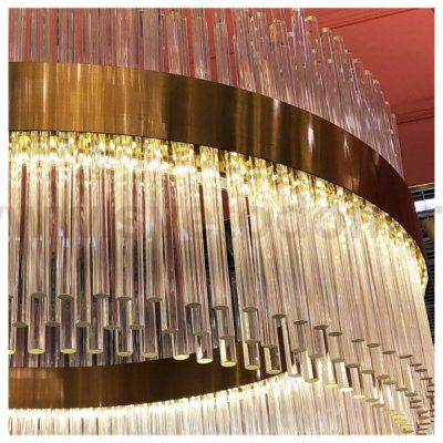 Люстра Cloyd CADANCE-A C1 / D65 см - латунь (арт.10334)