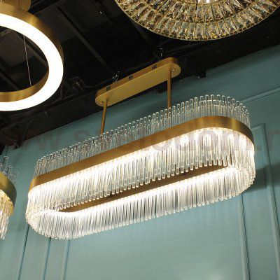 Люстра Cloyd CADANCE-A C1 / L120 см - латунь (арт.10336)