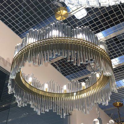 Люстра Cloyd HAYDN C18 / D80 см - золото (арт.10338)