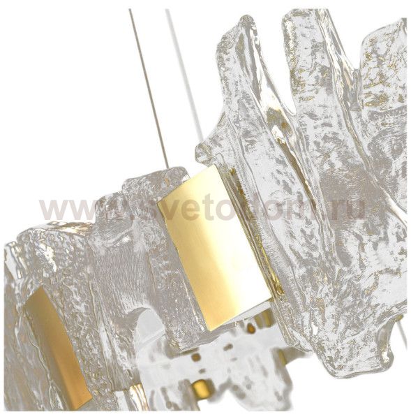 Люстра Cloyd GANIMED C1 / D59 см - никель черн./золото (арт.10355)