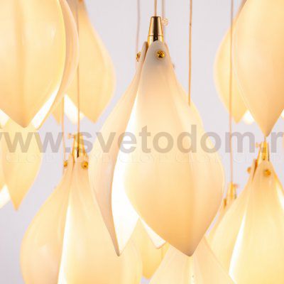 Люстра Cloyd MANGRA-A C7 / D39 см - керамика - белый (арт.10364)