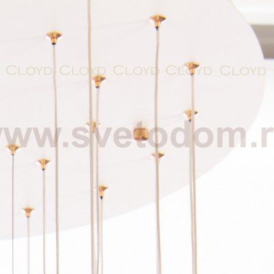 Люстра Cloyd MANGRA-A C19 / L100 см - керамика - белый (арт.10365)