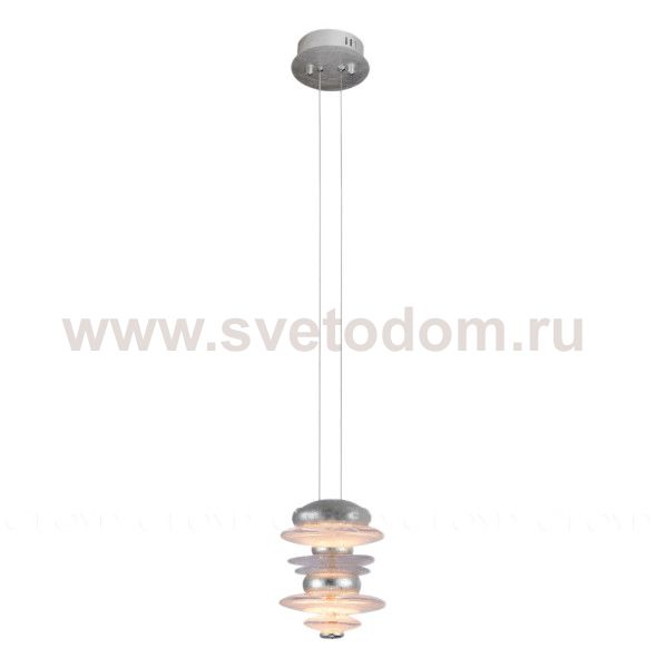 Подвесной светильник Cloyd GEFEST P2 / выс. 18 см - серебро сусальн. (арт.10388)