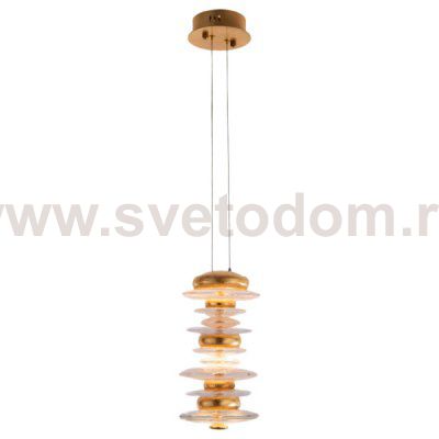 Подвесной светильник Cloyd GEFEST P3 / выс. 29 см - золото сусальн. (арт.10389)