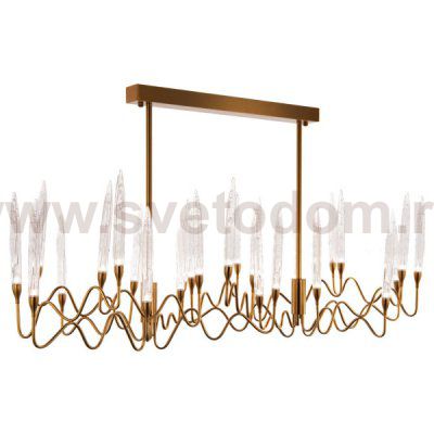 Люстра Cloyd ZOAR C26 / L120 см - латунь (арт.10407)