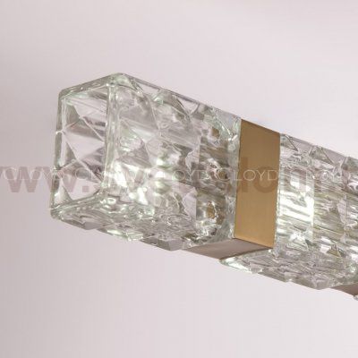 Подвесной светильник Cloyd CORUND P6 / L см - латунь (арт.10410)