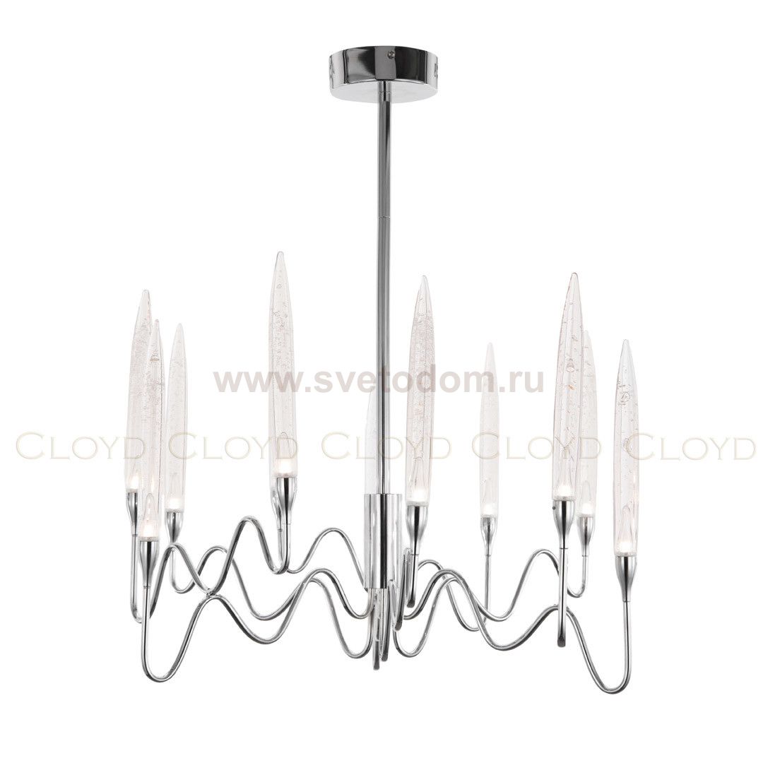 Люстра Cloyd ZOAR C12 / D60 см - хром (арт.10416)