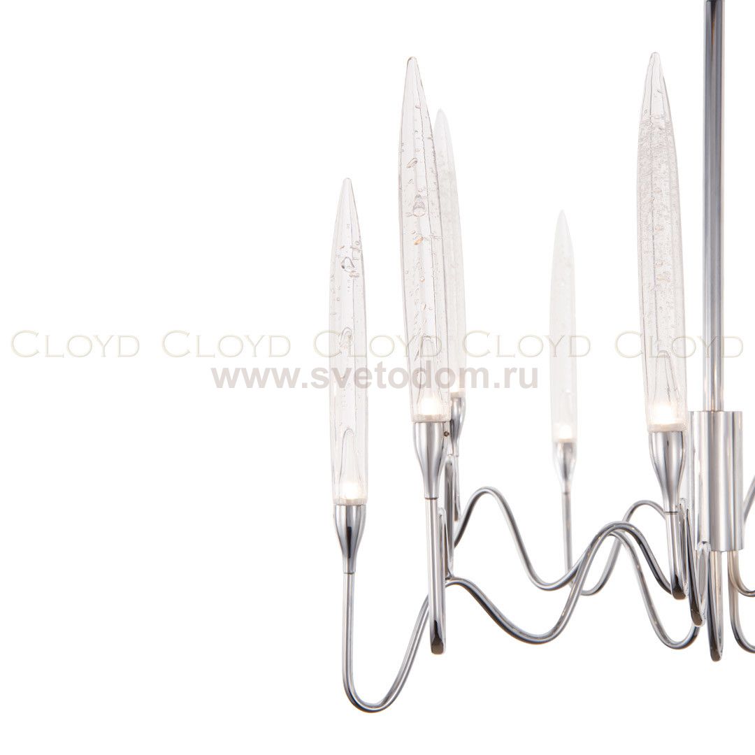 Люстра Cloyd ZOAR C12 / D60 см - хром (арт.10416)