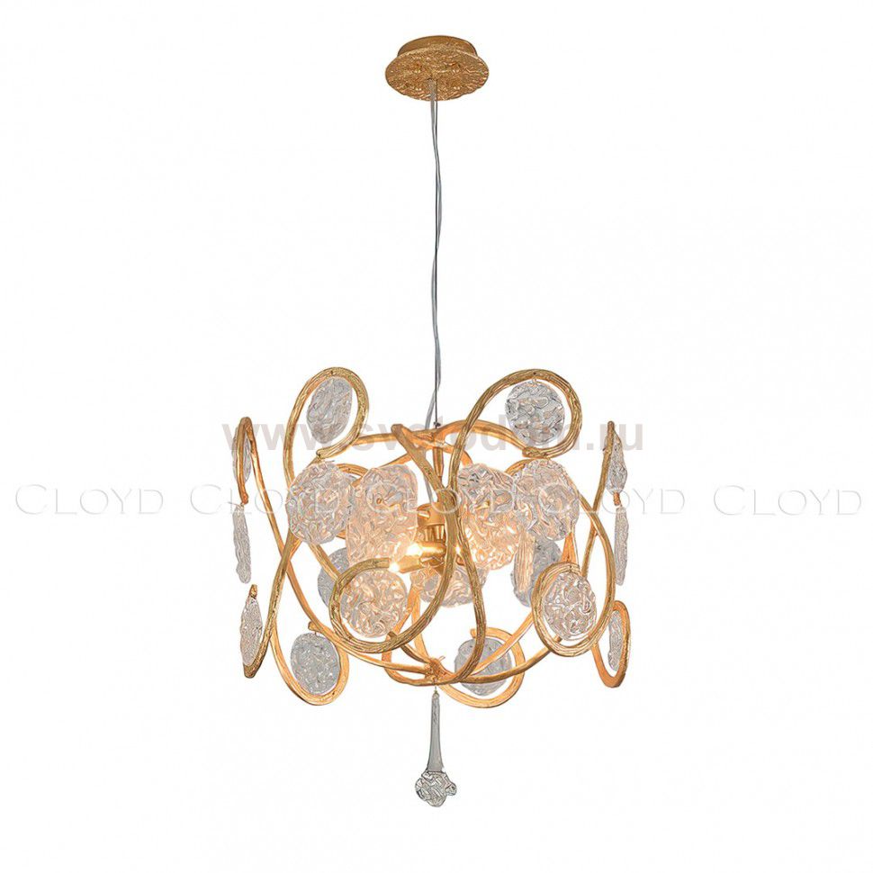 Люстра Cloyd MAZE C6 / D45 см - латунь (арт.10446)