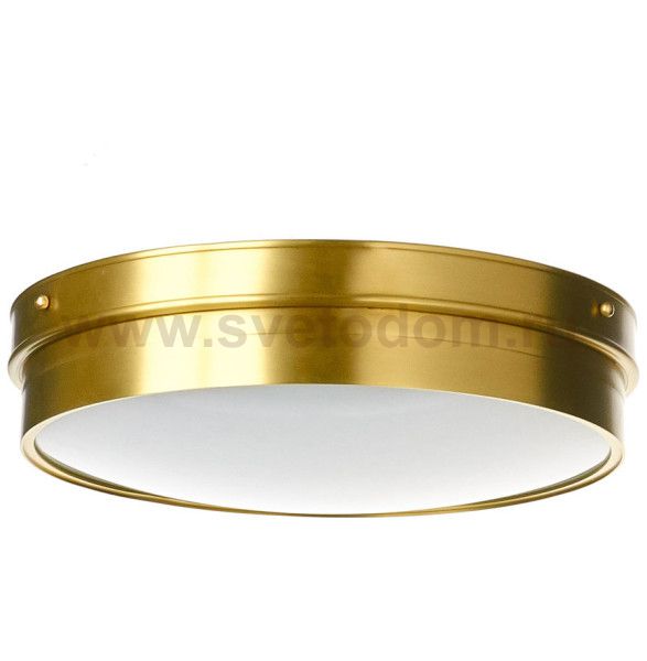 Потолочный светильник Cloyd PLATZ FM1 / D51 см - латунь (арт.10458)