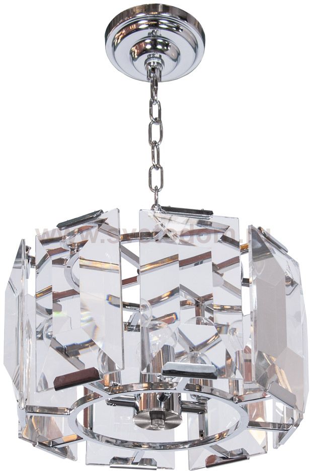Люстра Cloyd HENRIK C4 / D36 см - хром (арт.10503)