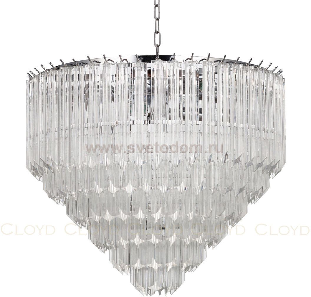 Люстра Cloyd ORATORIA C8 / D53 см - хром (арт.10504)