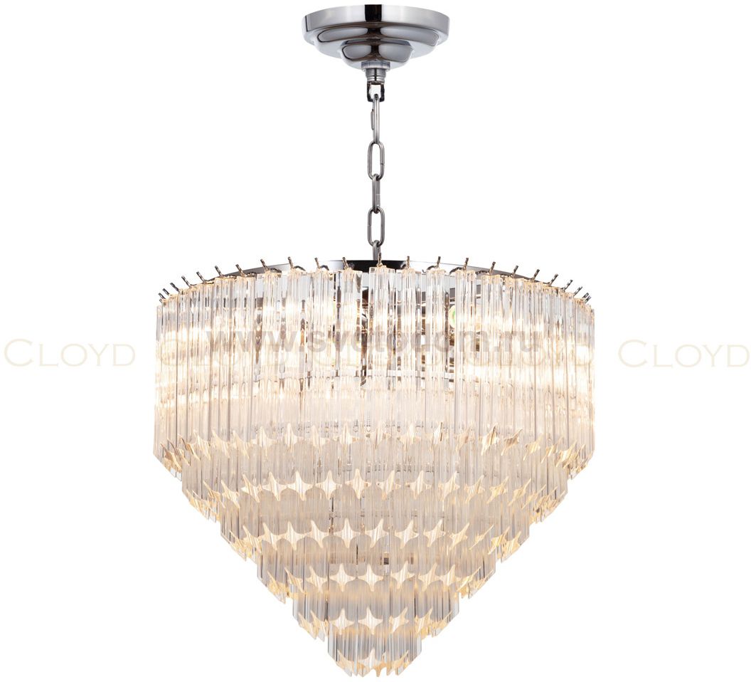 Люстра Cloyd ORATORIA C8 / D53 см - хром (арт.10504)
