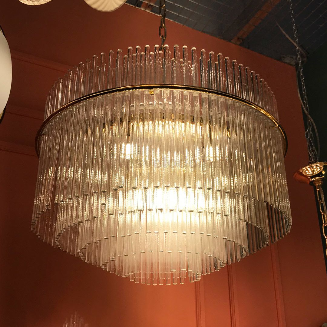 Люстра Cloyd VACOMBE-A C12 / D60 см - золото (арт.10508)