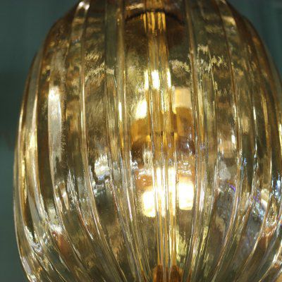 Подвесной светильник Cloyd KAROO P7 / выс. 50 см - янтар. стекло (арт.10516)