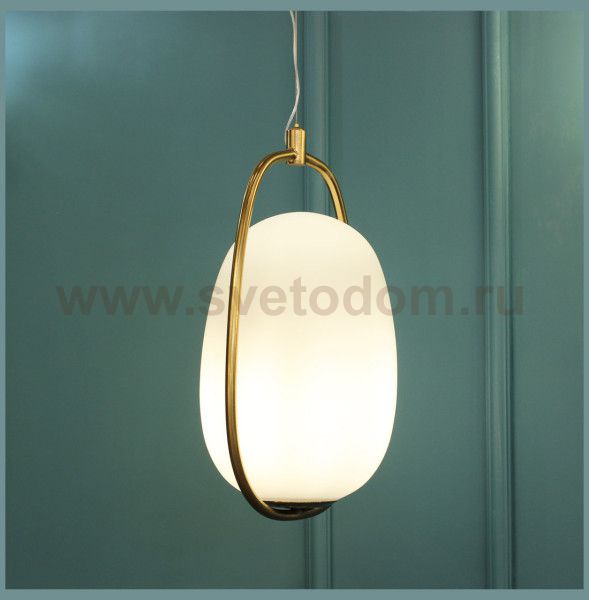 Подвесной светильник Cloyd MONADA-A P1 / выс. 30 см - латунь (арт.10517)