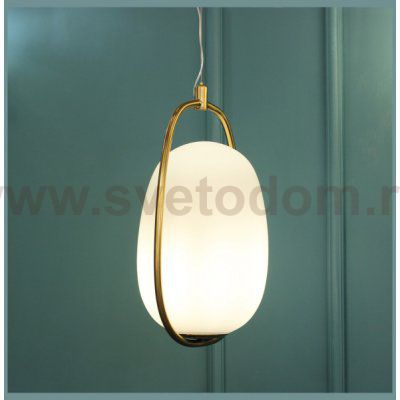 Подвесной светильник Cloyd MONADA-A P1 / выс. 30 см - латунь (арт.10517)