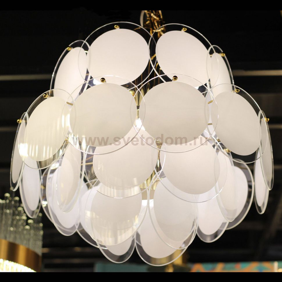 Люстра Cloyd LECOIN C9 / D50 см - золото (арт.10532)