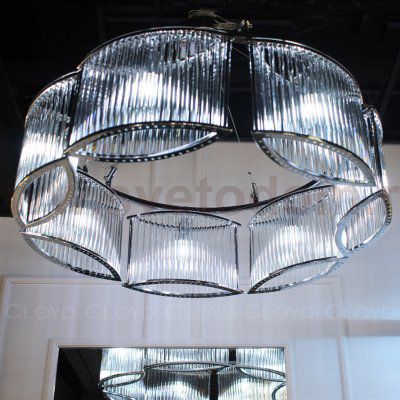 Люстра Cloyd BRIGANTINE C7 / D78 см - хром (арт.10552)