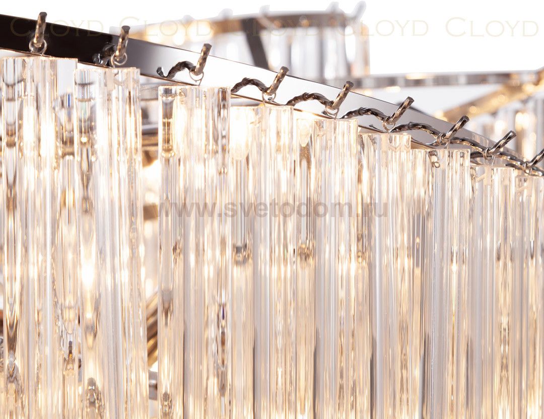 Люстра Cloyd EVOLUTE C18 / D80 см - хром (арт.10572)