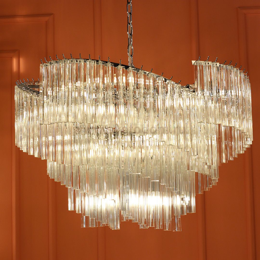 Люстра Cloyd EVOLUTE C18 / D80 см - хром (арт.10572)