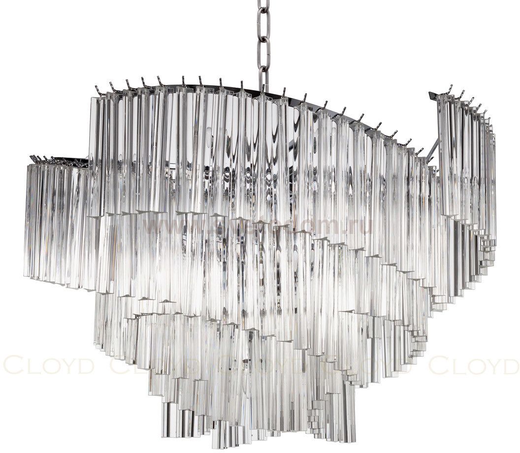 Люстра Cloyd EVOLUTE C18 / D80 см - хром (арт.10572)