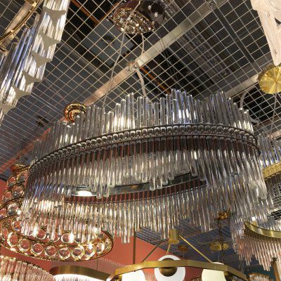 Люстра Cloyd HAYDN C8 / L65 см - хром (арт.10574)