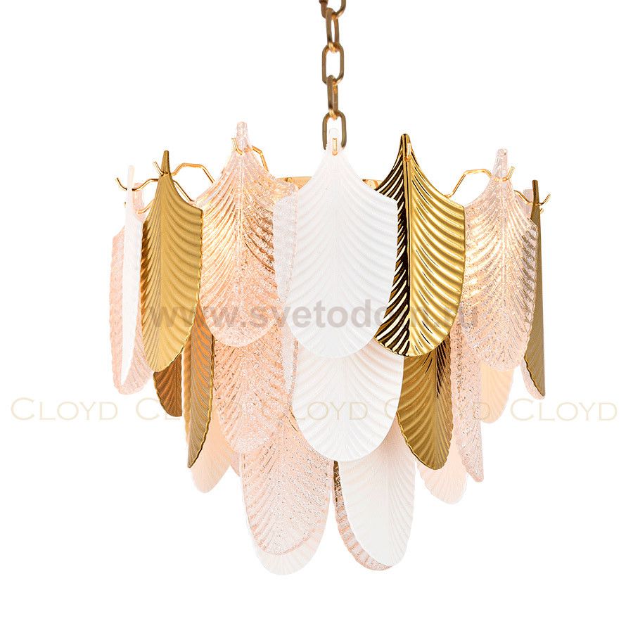 Люстра Cloyd BONGA-B C9 / D40 см - золото (арт.10587)