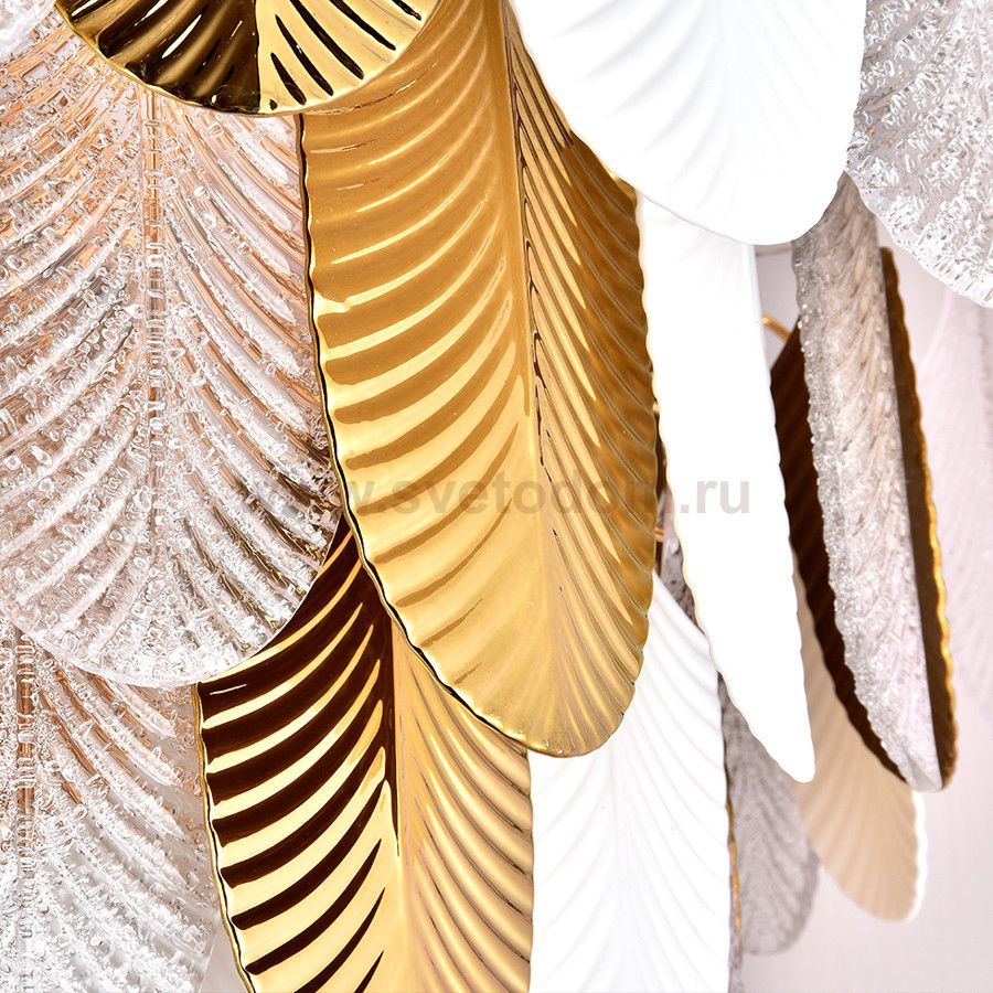 Люстра Cloyd BONGA-B C9 / D40 см - золото (арт.10587)