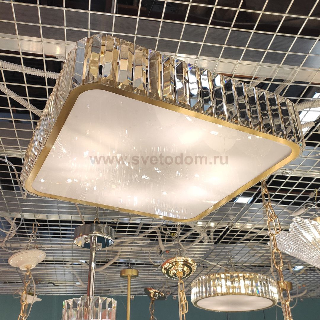 Потолочный светильник Cloyd AGRIUS FM6 / шир. 45 см - квадрат (арт.10590)