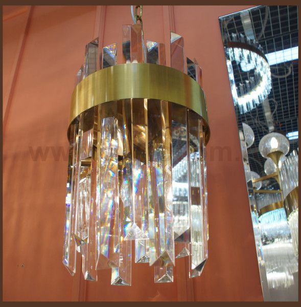 Подвесной светильник Cloyd CONSORT-A P1 / D21 см - латунь (арт.10596)