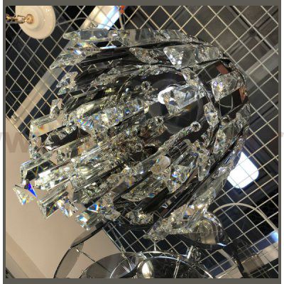 Подвесной светильник Cloyd ALCATRAZ-A P3 / D23 см - хром (арт.10601)