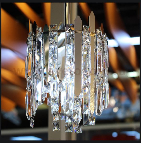 Подвесной светильник Cloyd ALCATRAZ-A P3 / D23 см - хром (арт.10601)