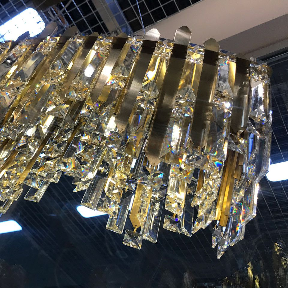 Люстра Cloyd ALCATRAZ-A C9 / L110 см - латунь (арт.10602)