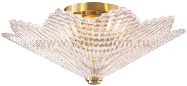 Потолочный светильник Cloyd IGLOO FM5 / D50 см - латунь (арт.10604)