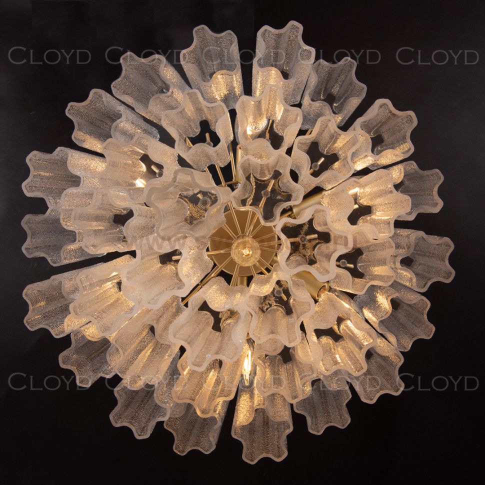 Люстра Cloyd ANNO C7 / D50 см - золото мат. (арт.10605)