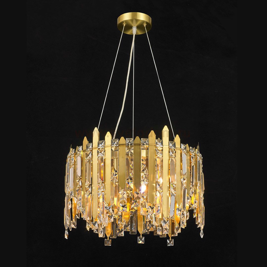 Люстра Cloyd ALCATRAZ-A C6 / D44 см - латунь (арт.10607)