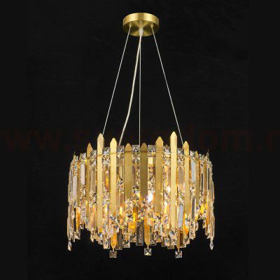 Люстра Cloyd ALCATRAZ-A C6 / D44 см - латунь (арт.10607)