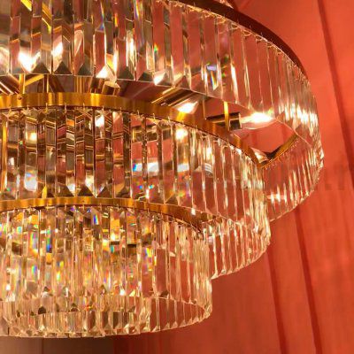 Люстра Cloyd ORDINAL-E C13 / D85 см - латунь (арт.10613)