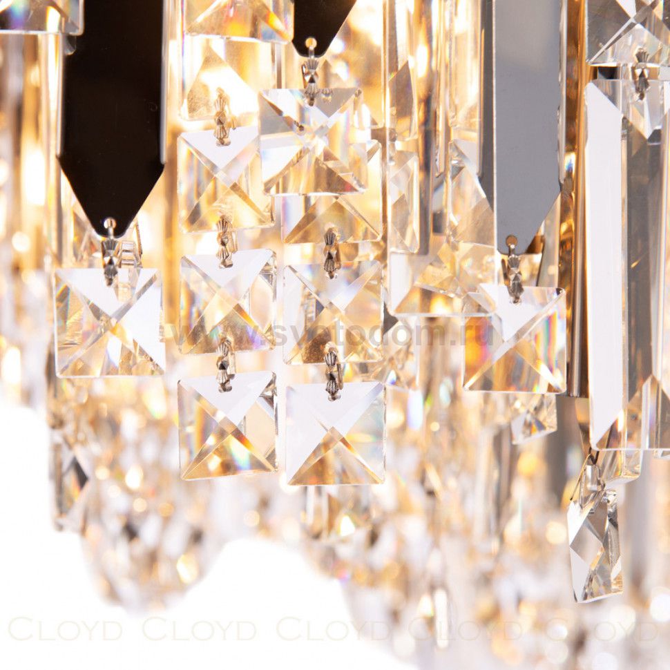 Люстра Cloyd ALCATRAZ-A C9 / L110 см - хром (арт.10615)