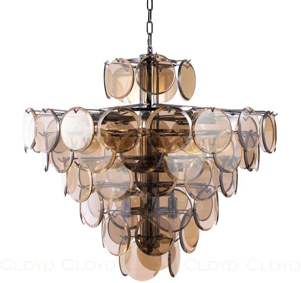 Люстра Cloyd LINZE C18 / D80 см - хром (арт.10618)