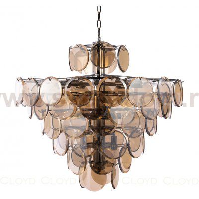 Люстра Cloyd LINZE C18 / D80 см - хром (арт.10618)