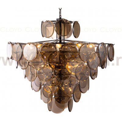 Люстра Cloyd LINZE C18 / D80 см - хром (арт.10618)