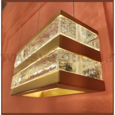 Подвесной светильник Cloyd PRIZM P2 / выс. 11 см - латунь (арт.10631)