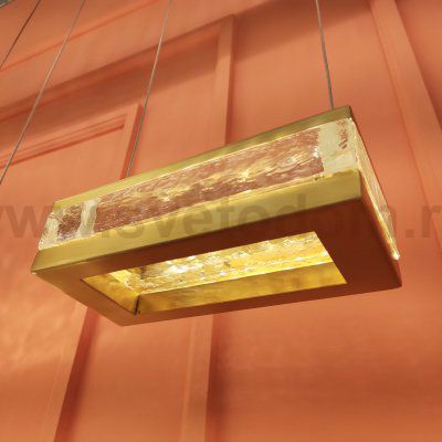 Подвесной светильник Cloyd PRIZM P1 / выс. 8 см - латунь (арт.10632)