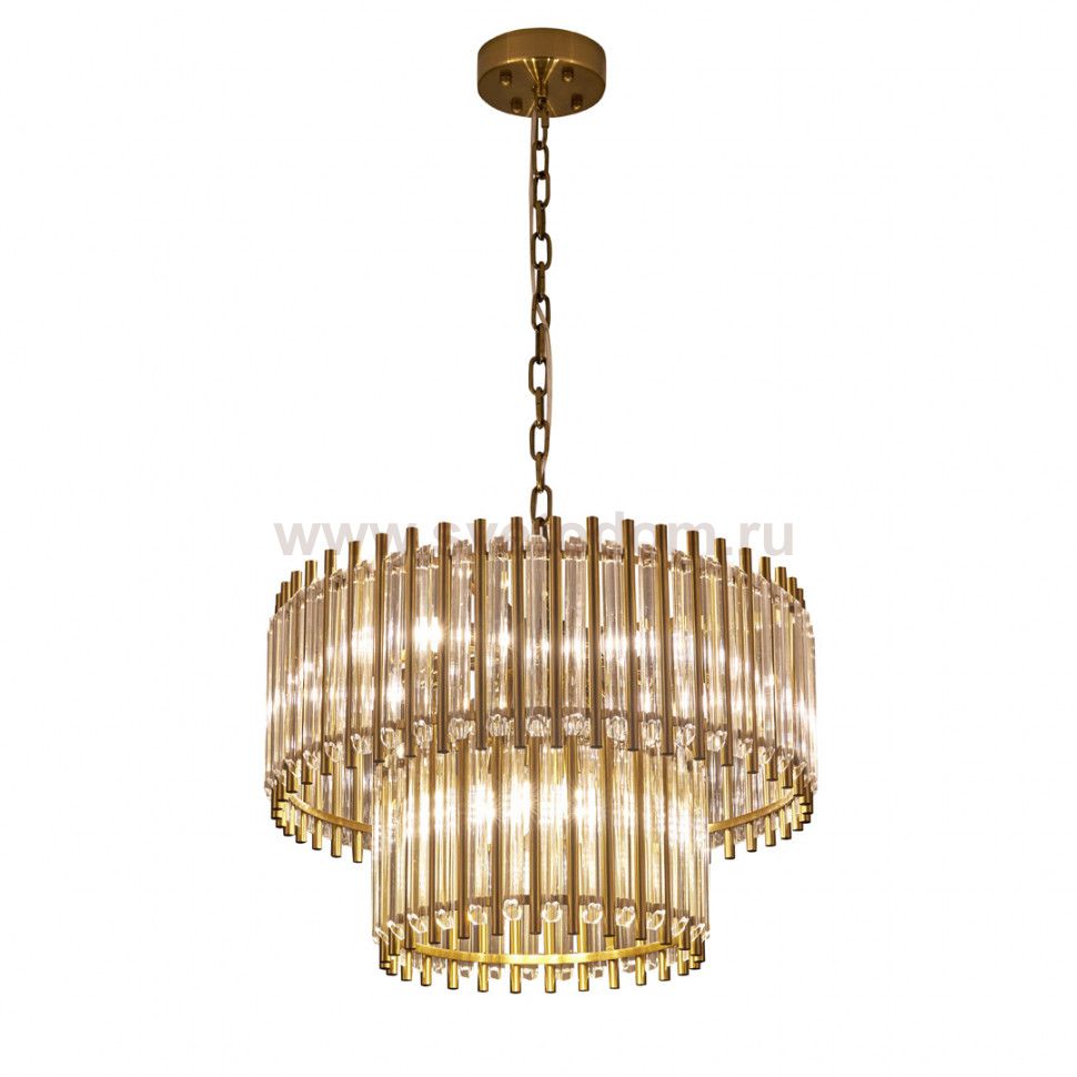 Люстра Cloyd BOULEVAR C8 / D60 см - латунь брашир. (арт.10638)