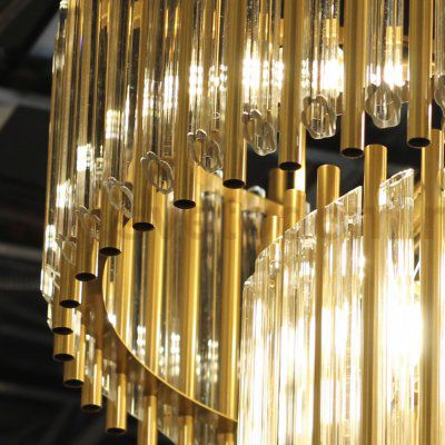 Люстра Cloyd BOULEVAR C8 / D60 см - латунь брашир. (арт.10638)